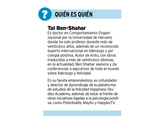 Entrevista a Tal Ben-Shahar: El liderazgo positivo: los beneficios de invertir en felicidad